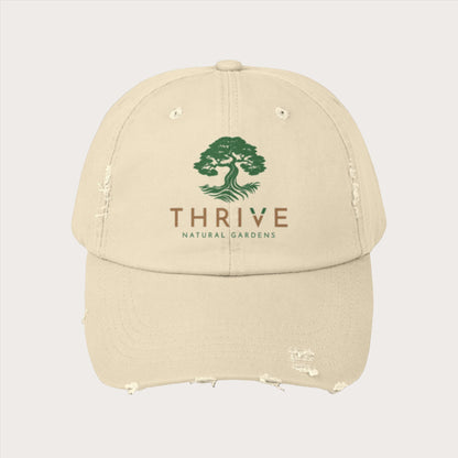 Thrive Distressed Ball Cap