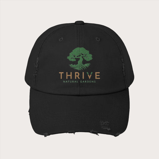 Thrive Distressed Ball Cap