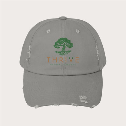 Thrive Distressed Ball Cap